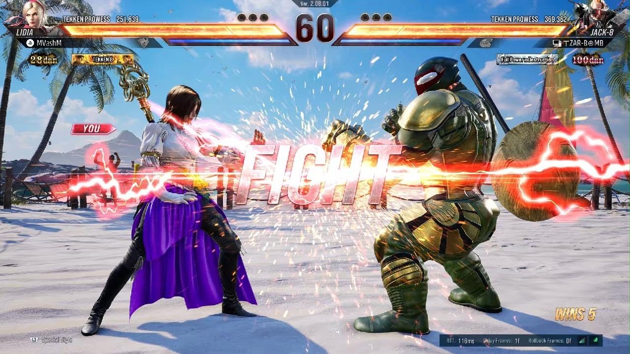 TEKKEN 8 TGS Lidia vs GoD Jack