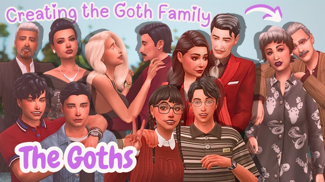 Creating the Goth's extended family!
