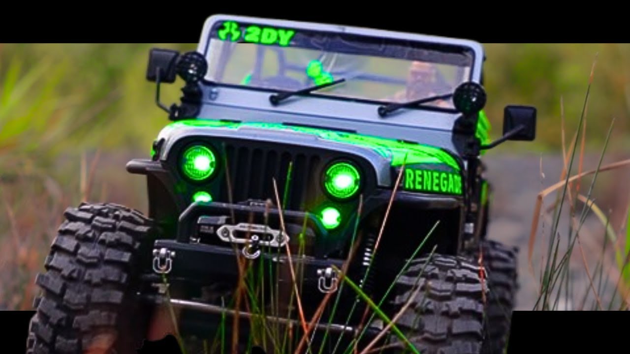 Scale AXIAL SCX10 III Jeep CJ-7 Renegade 2DY édition -  Green cinématic