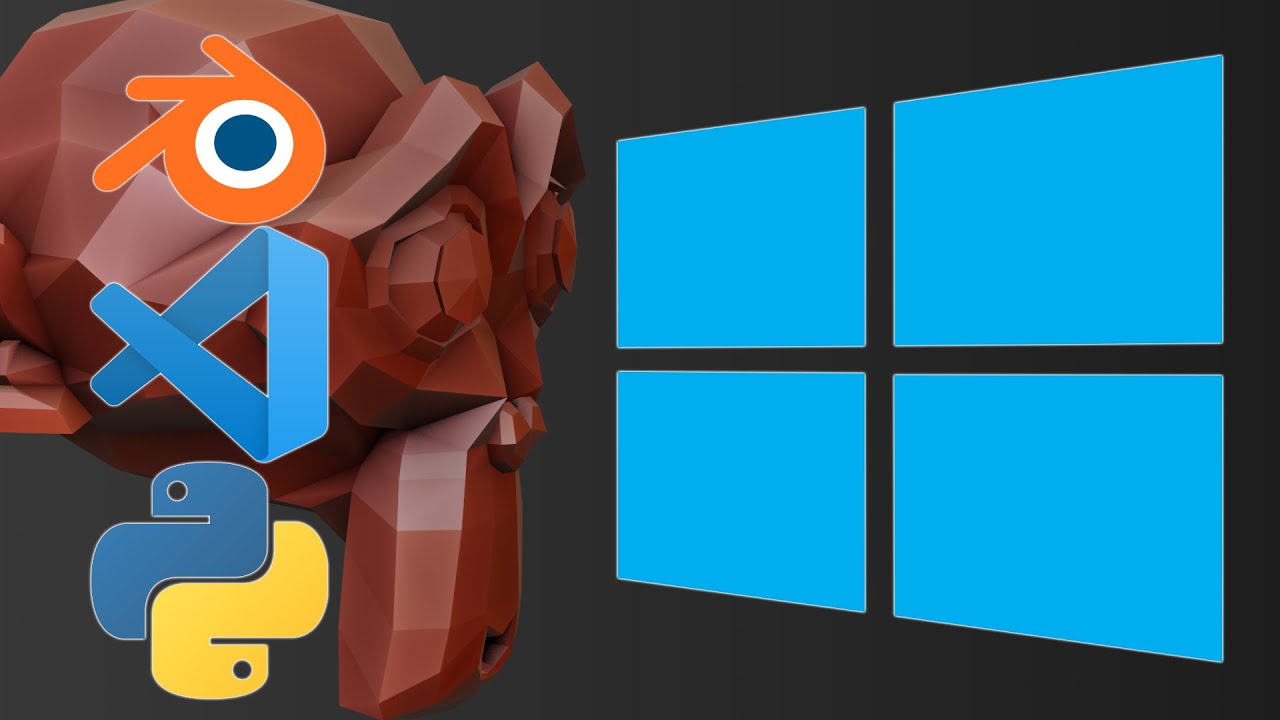 Настройка VSCode для использования в качестве IDE с Blender в Windows — Blender Python Scripting