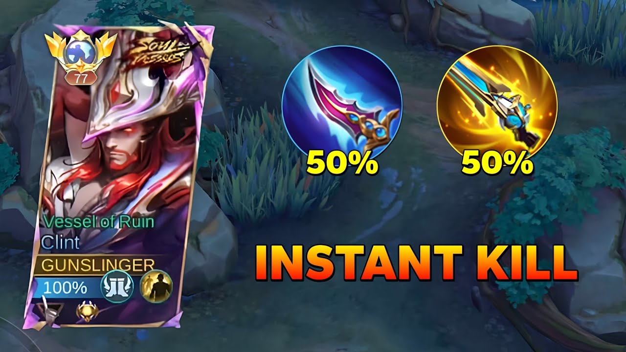 THIS CLINT NEW BUILD DELETES ENEMIES!! 🔥😈 (INSTANT KILL) - MLBB