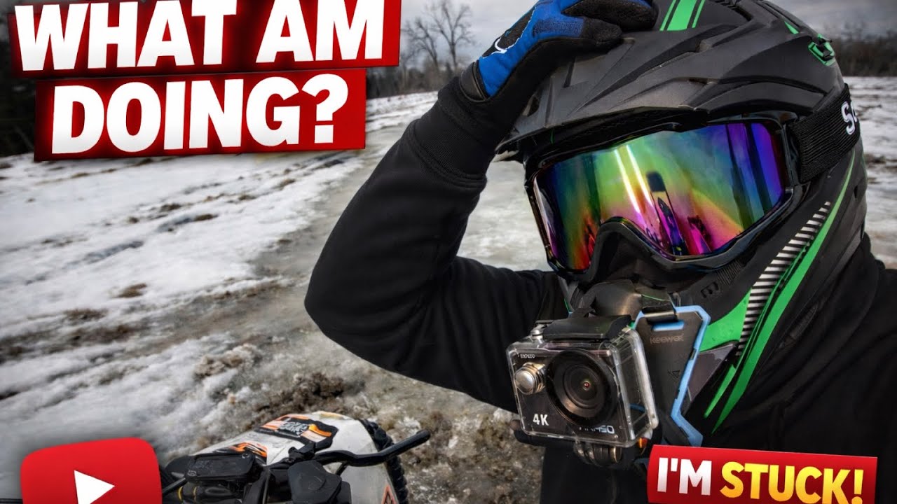 WHAT AM I DOING?! Riding Into Ice Was a Mistake