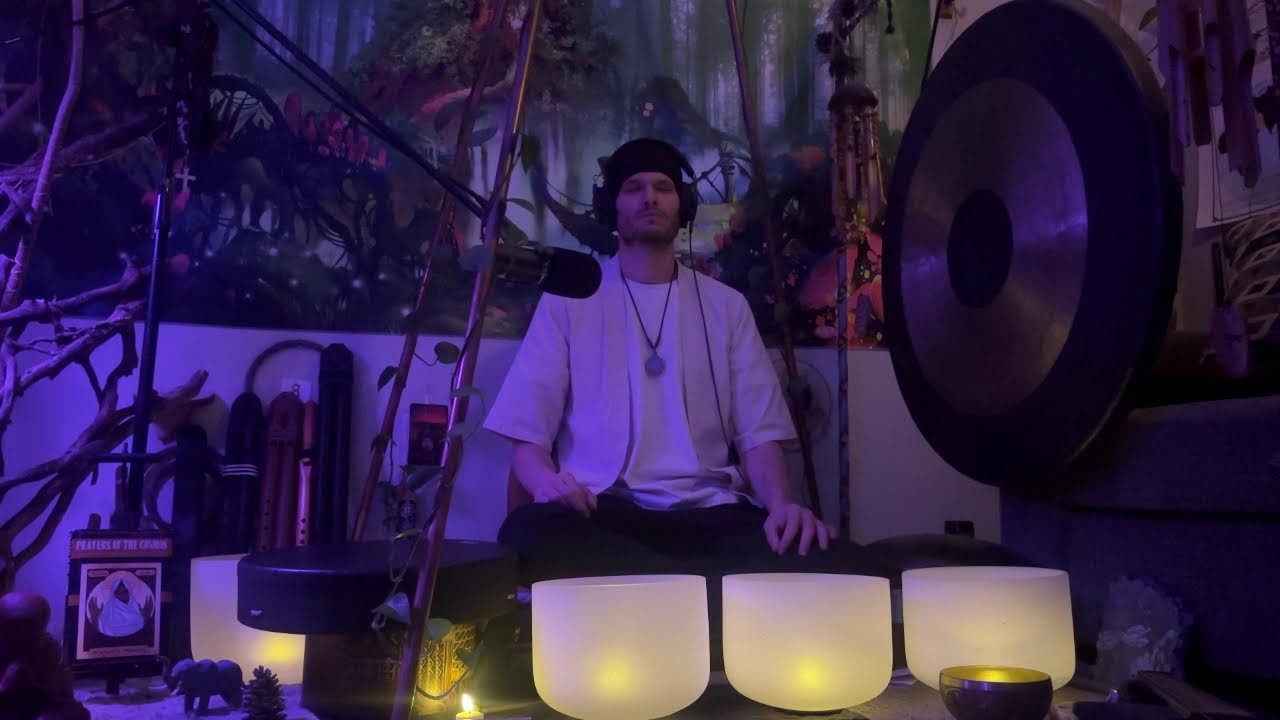 Deep Calm Reset | Native Flute, Gong & Drum Sound Healing 🪷