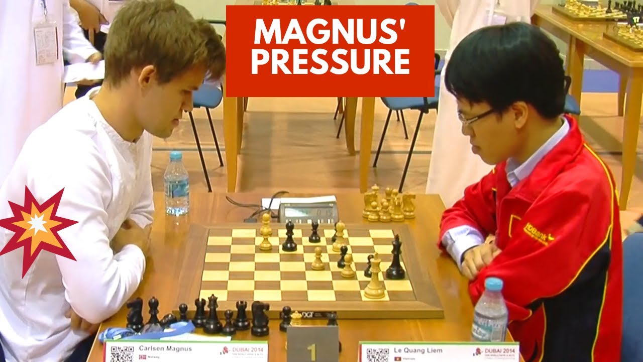 Magnus Carlsen vs Le Quang Liem♟️ | FIDE Blitz 2014 🏆