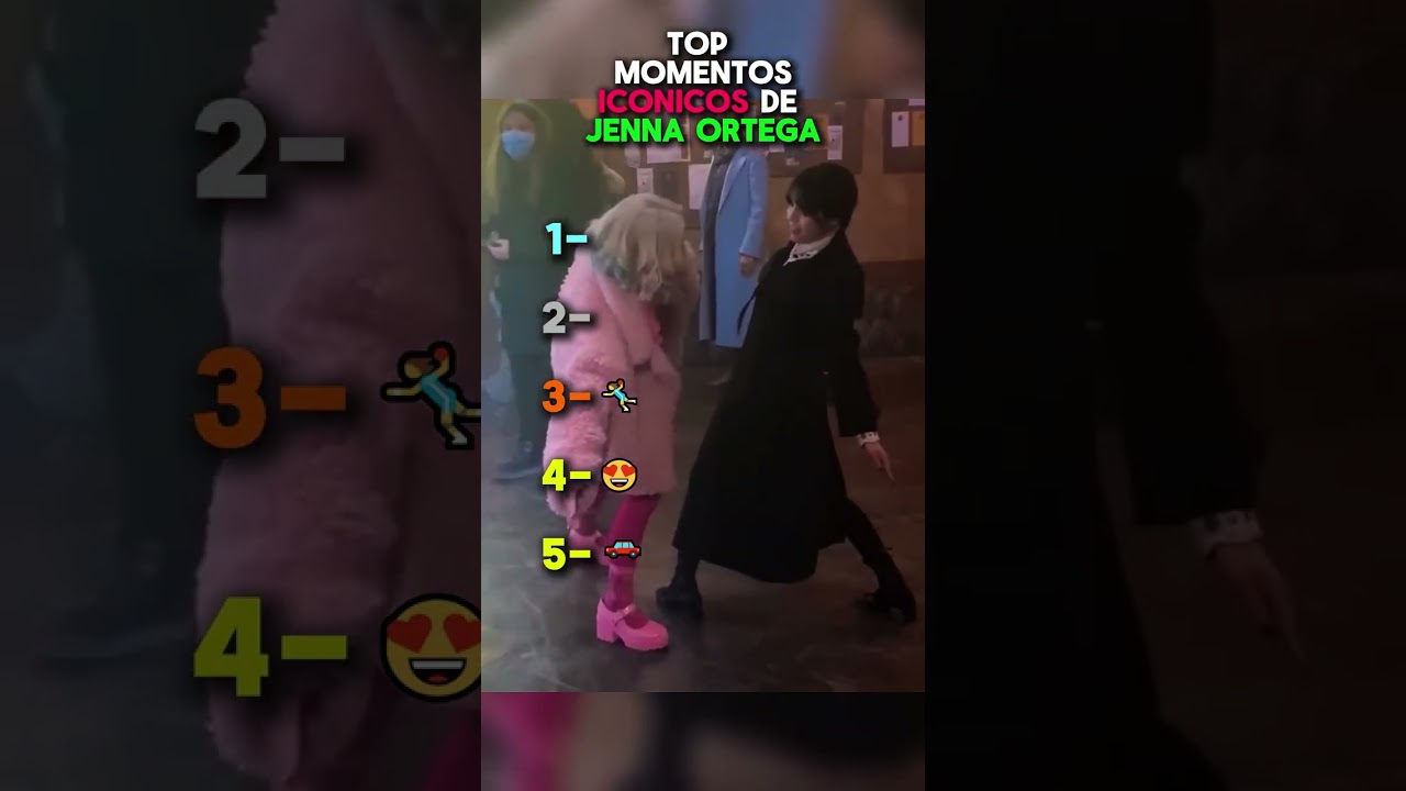 TOP 5 momentos ICONICOS de Jenna Ortega😱
