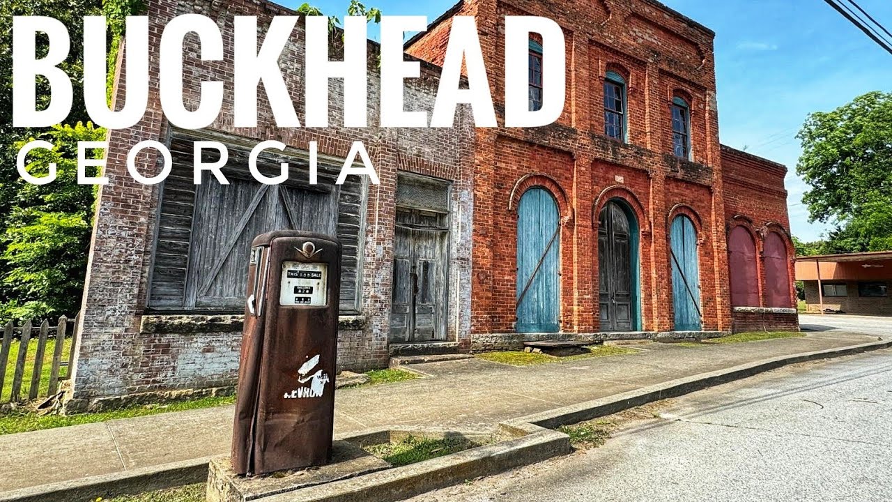 BUCKHEAD, GA- Driving and walking tour of this tiny Georgia town