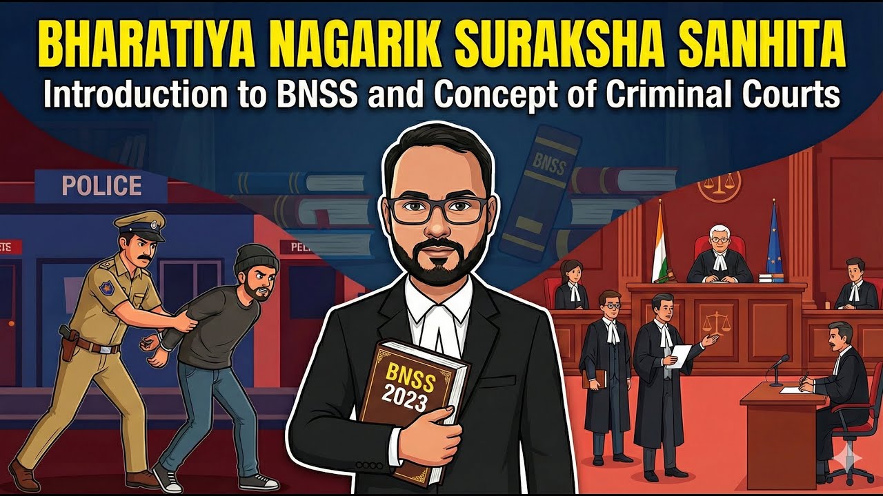 Introduction To BNSS And Concept Of Criminal Courts l Constitution And Power Of Criminal Courts
