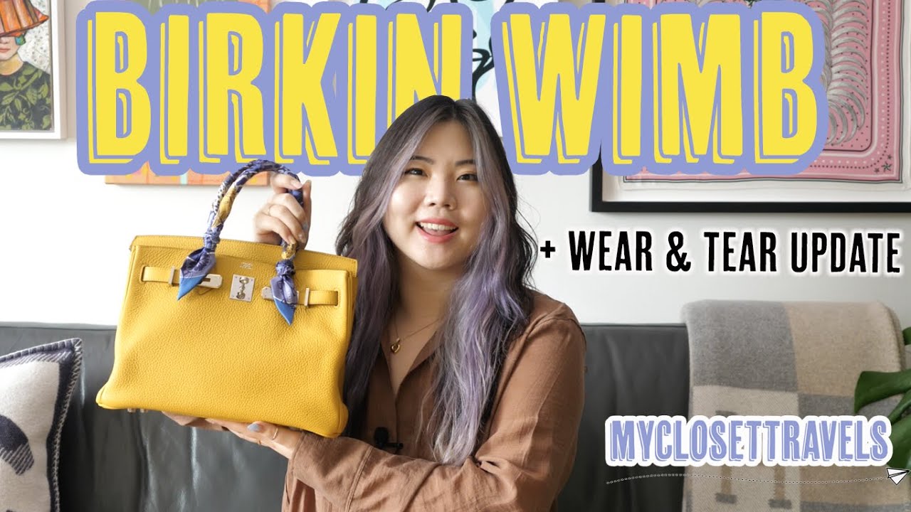 Hermes Birkin WIMB + Update on Wear & Tear (2 Years Later) | myclosettravels