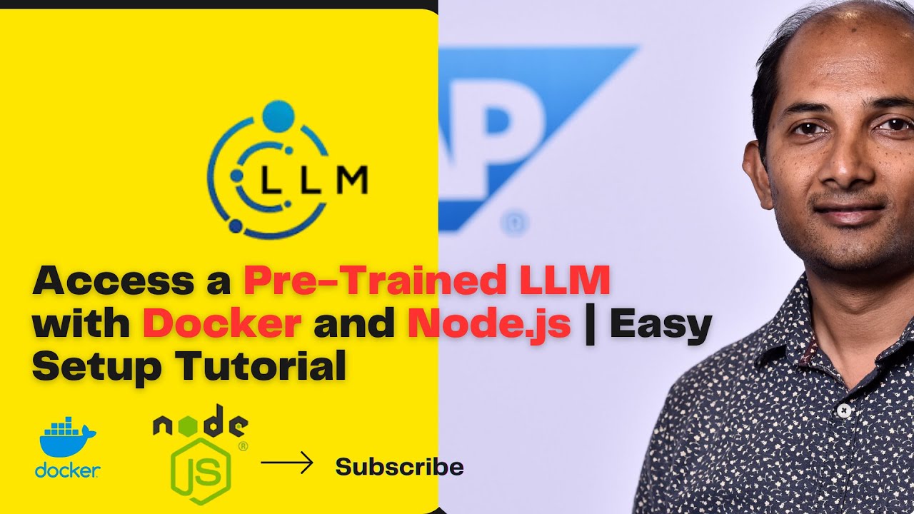 Access a Pre-Trained LLM with Docker and Node.js | Easy Setup Tutorial #llm  #docker #nodejs