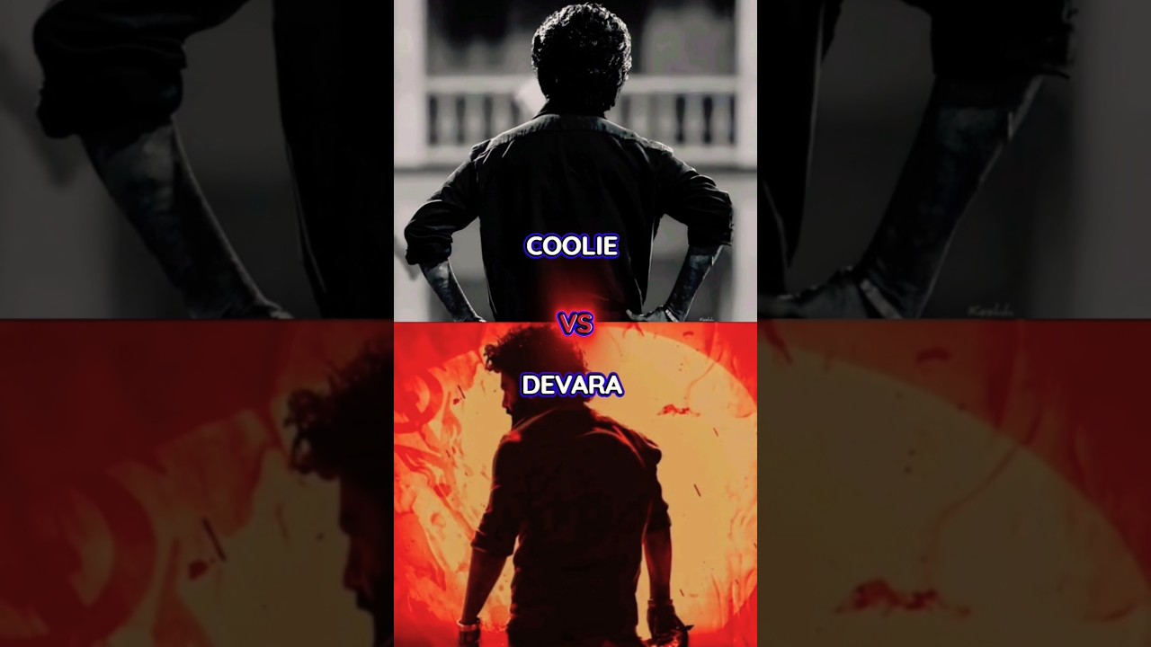 Coolie Vs Devara Movie Worldwide Collection Comparison 🤑🔥#viralvideo #coolie #war2 #jrntr #devara