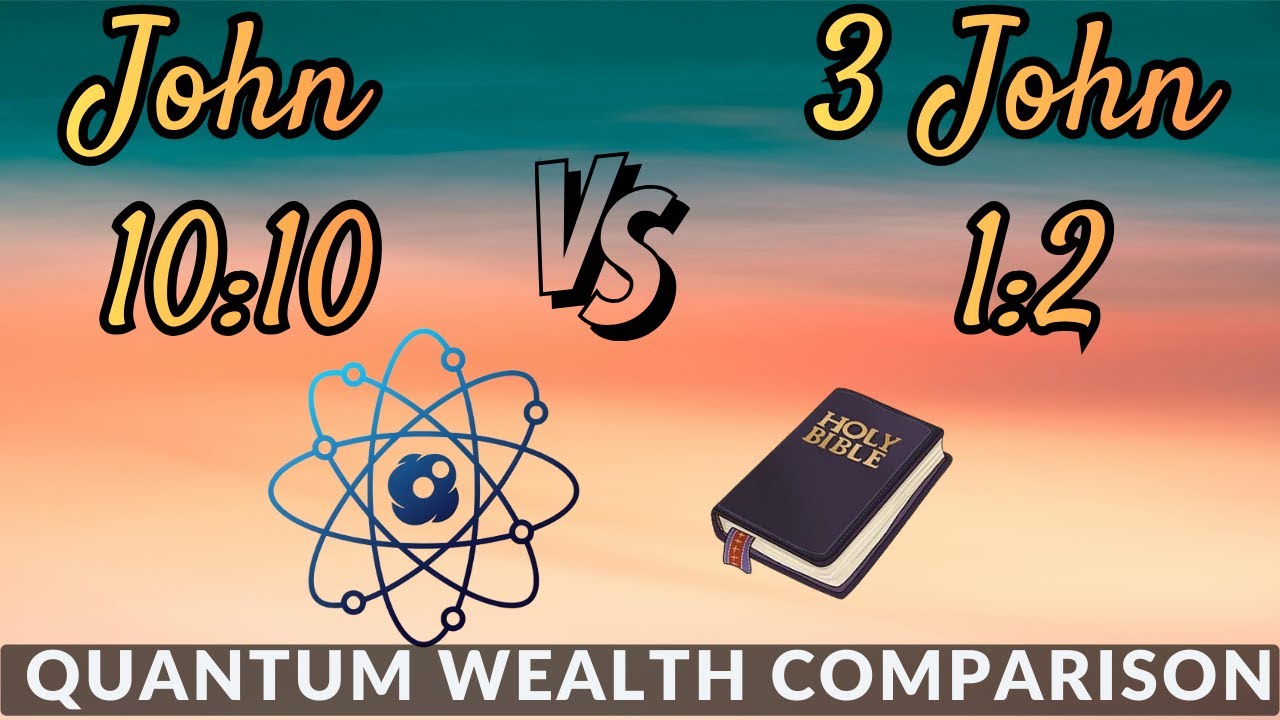 John 10:10 vs 3 John 1:2: Why Your Spiritual Wealth Never Manifests Physically (Quantum Alignment)