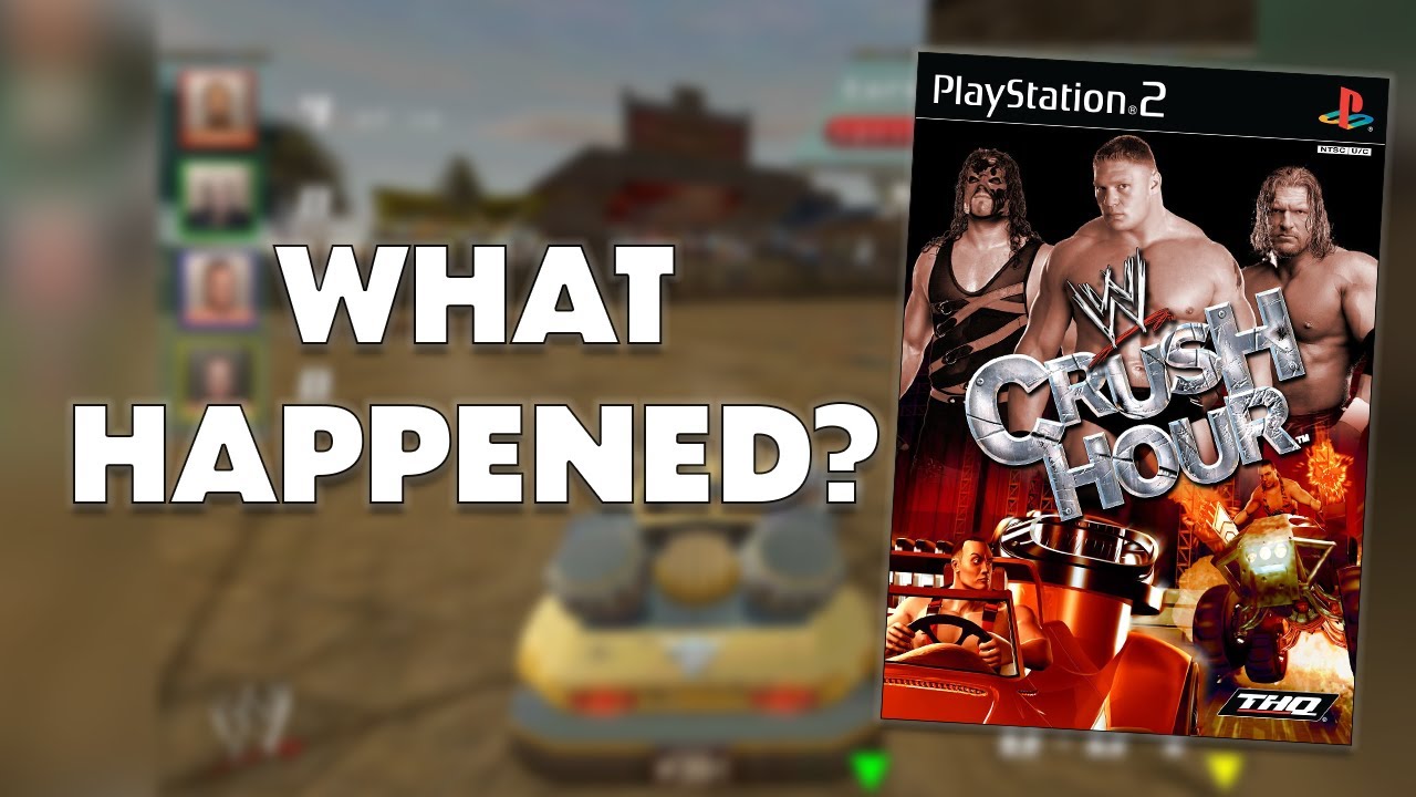 The WWE Driving Game That Makes NO Sense [Crush Hour]