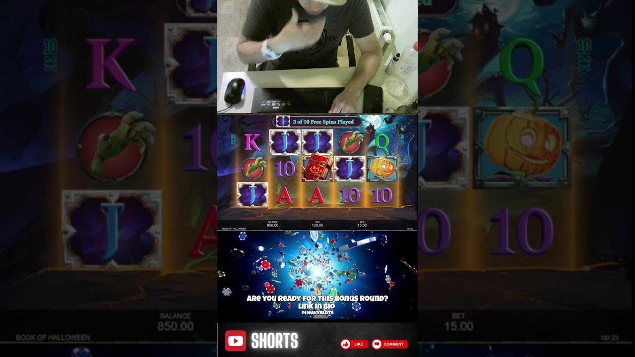 🎰 Book of Halloween Slot but I'm afraid of spiders 