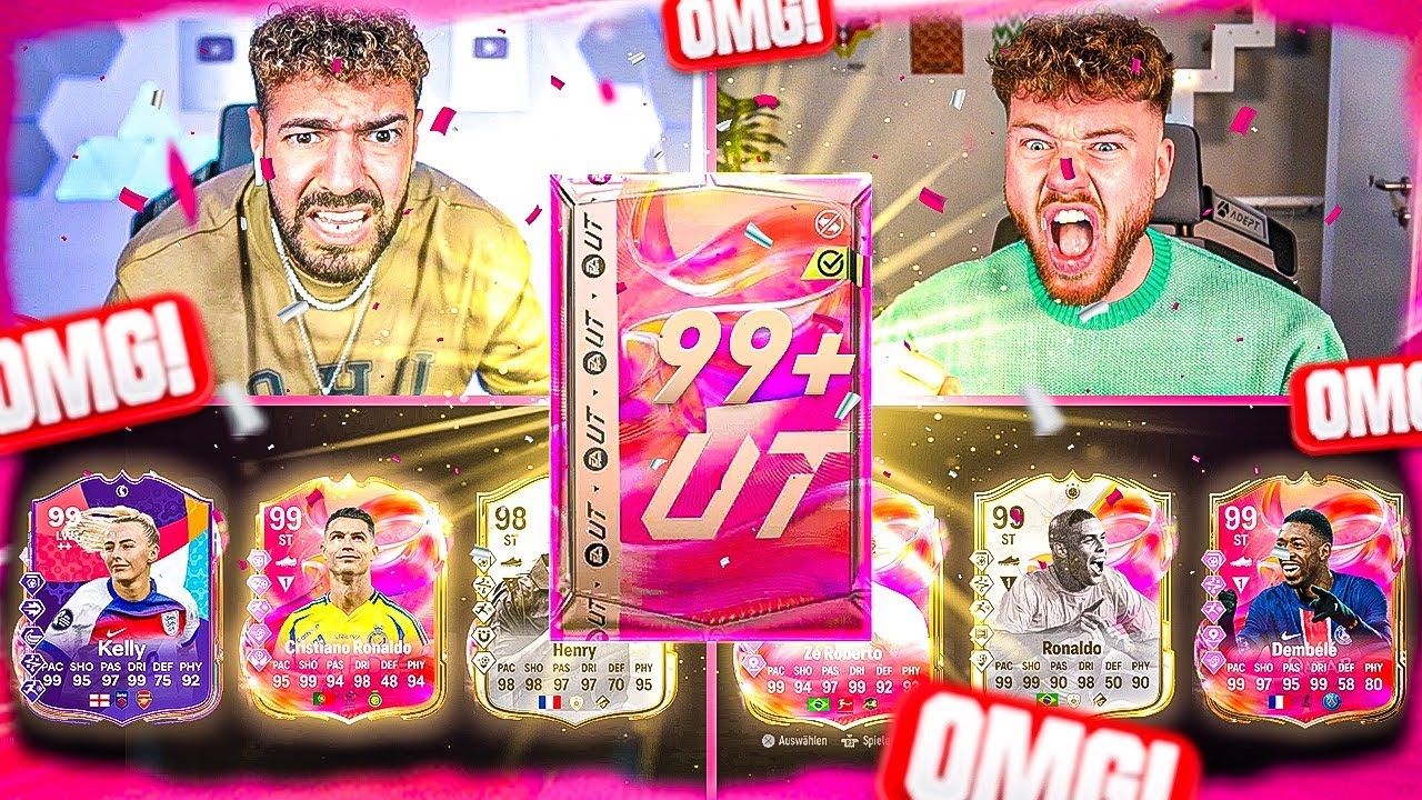 OMG WAS IST PASSIERT 🚨 99+ FUTTIES WUNDERTÜTE PICK SQUAD BUILDER BATTLE 🔥😱 EA FC 25