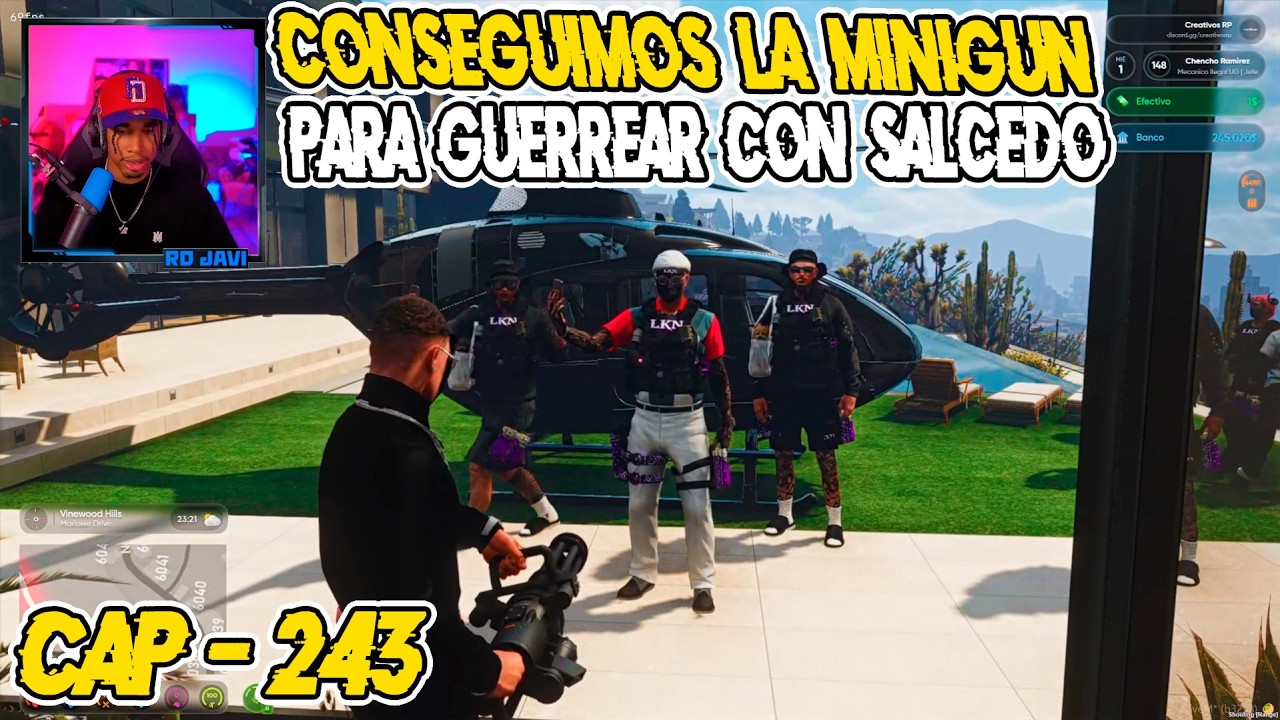 RDJavi: Conseguimo La MiniGun Para Guerrear con Salcedo