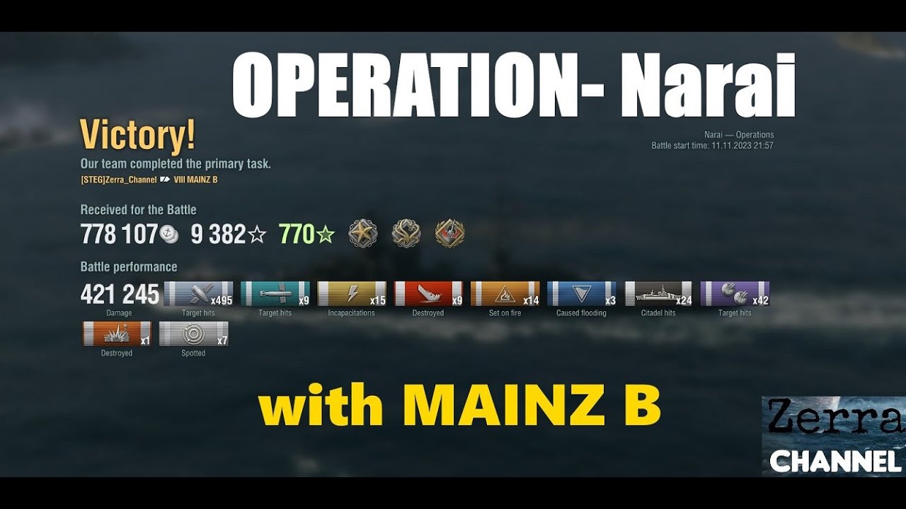 Let me show you over 400 K in DMG- Op Narai