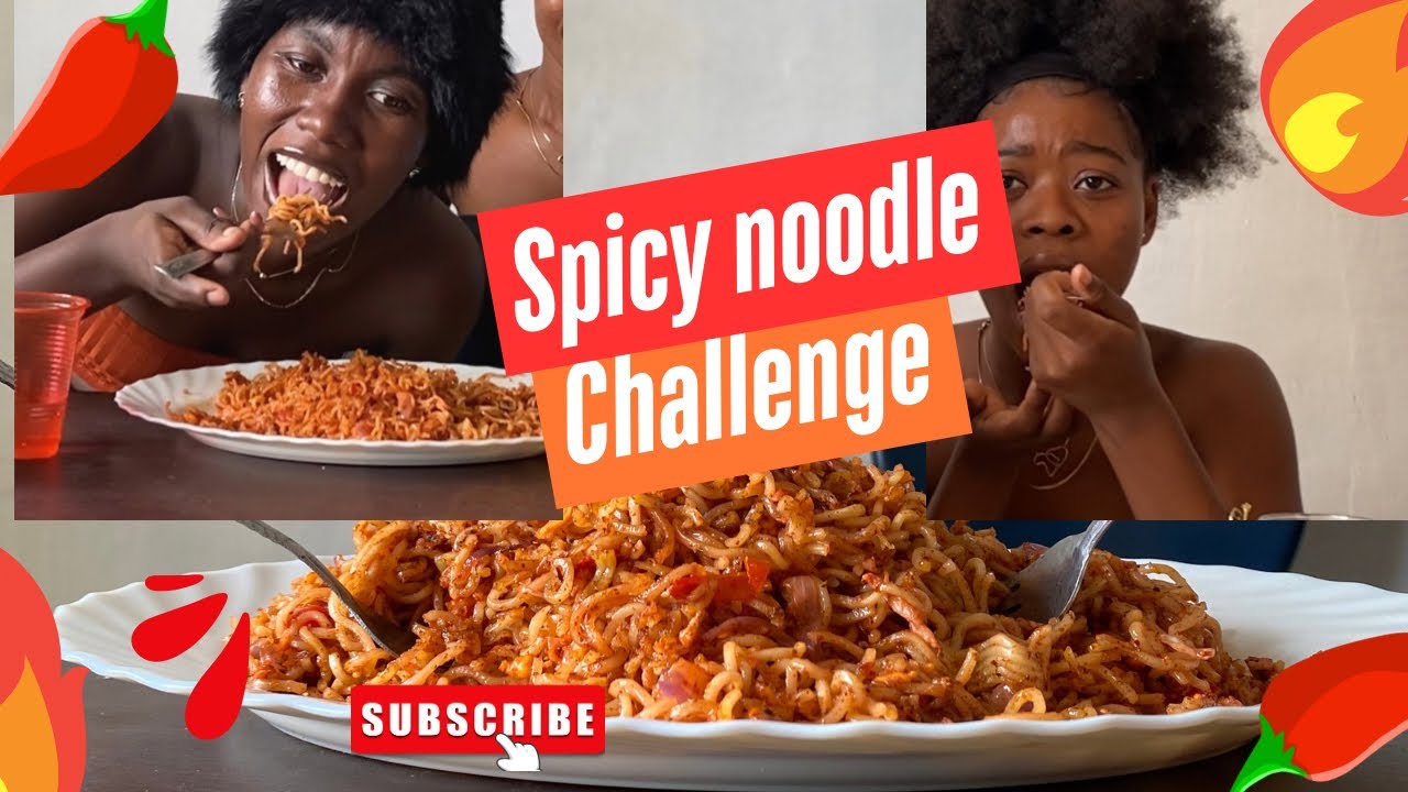 Spicy Noodle Challenge 🍝🌶️