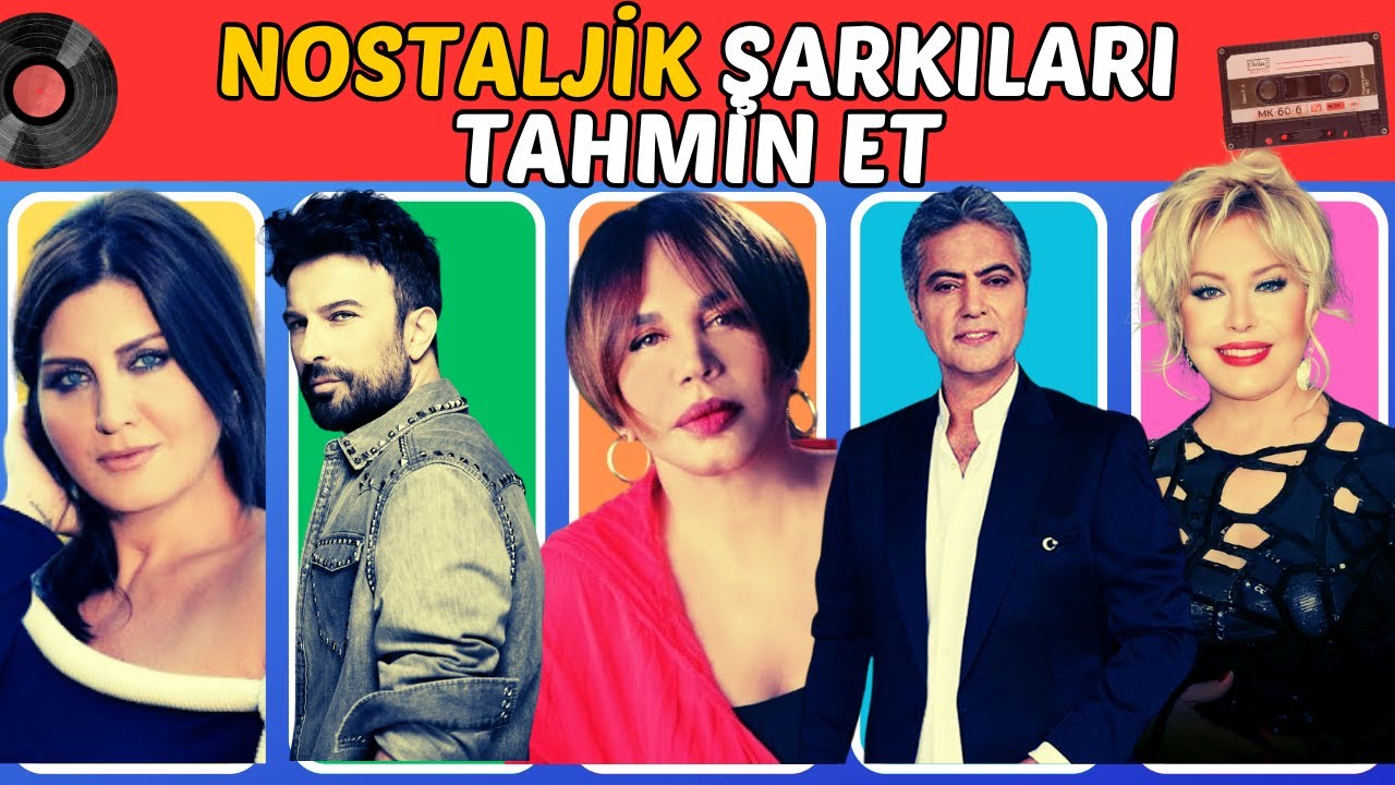 🎶 Nostaljik Şarkıları Melodisinden Tanıyabilir misin? | Türkçe Müzik Tahmin Testi 🎧