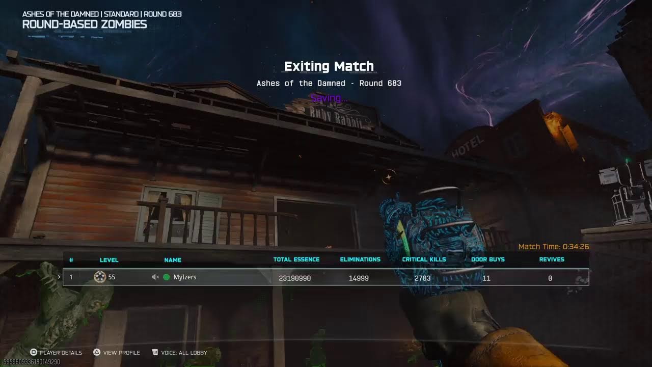 ASHES OF THE DAMNED ROAD TO ROUND 999 BLACK OPS 7 ZOMBIES