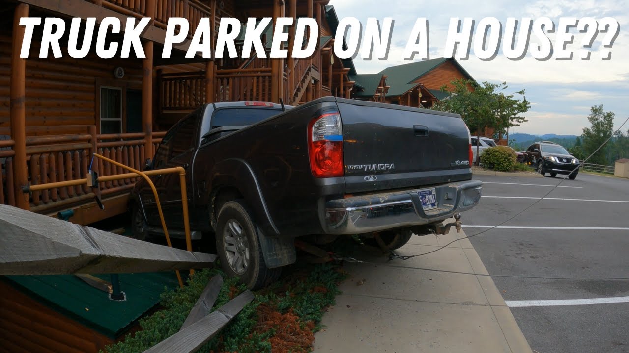 Truck Parked On A House? | Brake Failure Causes Accident In Gatlinburg