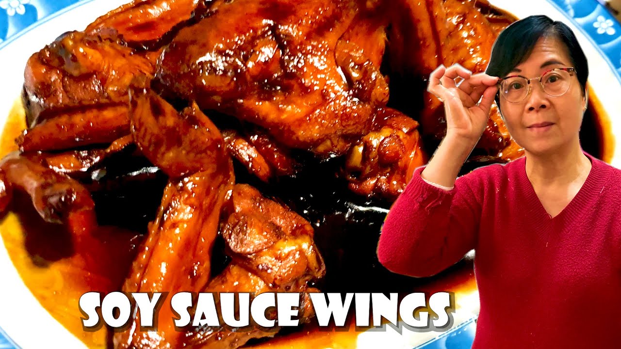 How Cantonese Mom Cooks Soy Sauce Chicken Wings