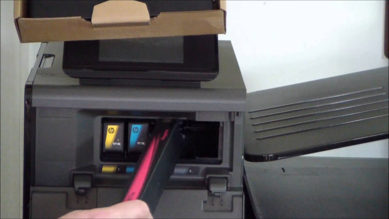 HP Officejet Pro X551dw Unboxing & Setup
