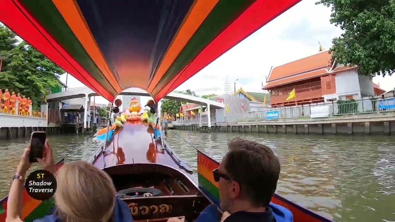 Bangkok - Longtail Boat Canal Tour