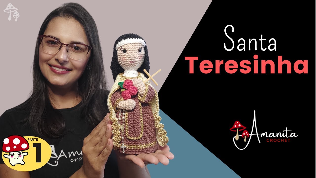 ∙∘○ amigurumi ○∘∙ Santa Teresinha » 1/3