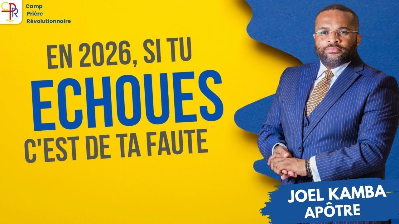 EN 2026 SI TU ÉCHOUES C’EST DE TA FAUTE 