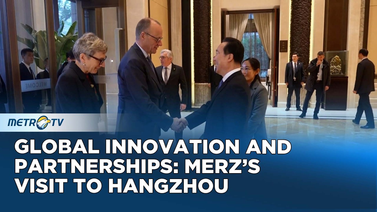 German Chancellor Friedrich Merz Explores Robotics Innovation in China