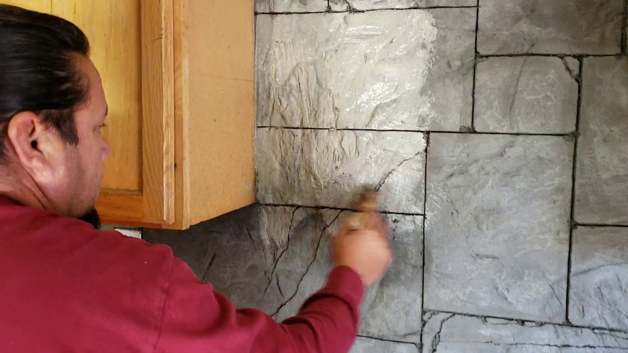 como decorar tu cocina con piedra hecha a mano y de bajo costo