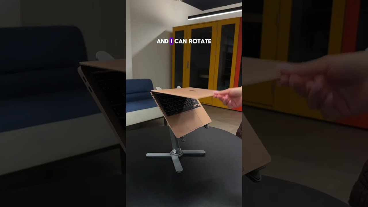 This Laptop Stand Changed My Entire Desk Setup