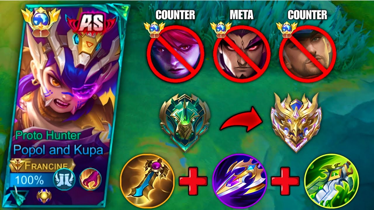 TIPS FOR POPOL AND KUPA ALL STAR SKIN ON RANKED GAME!!