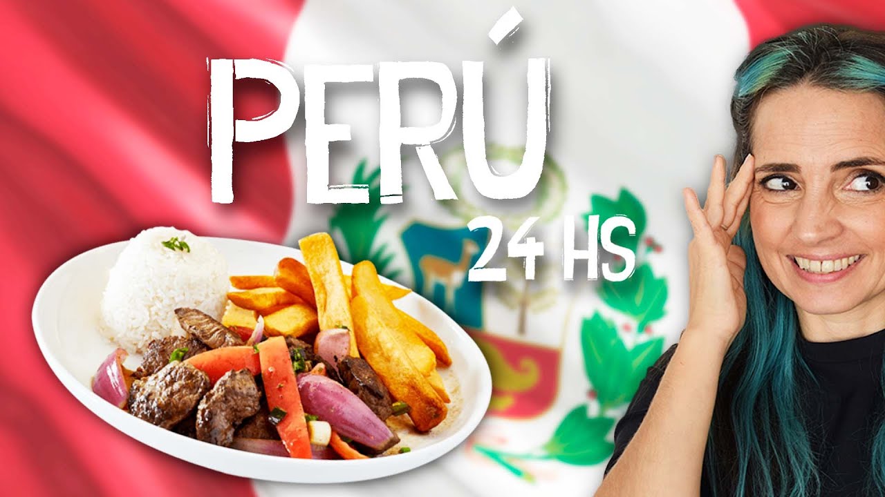 🇵🇪 24 Horas Comiendo Como En Perú 🇵🇪 (Con Recetas De Comida Peruana y Té Rarísimo y Feo)