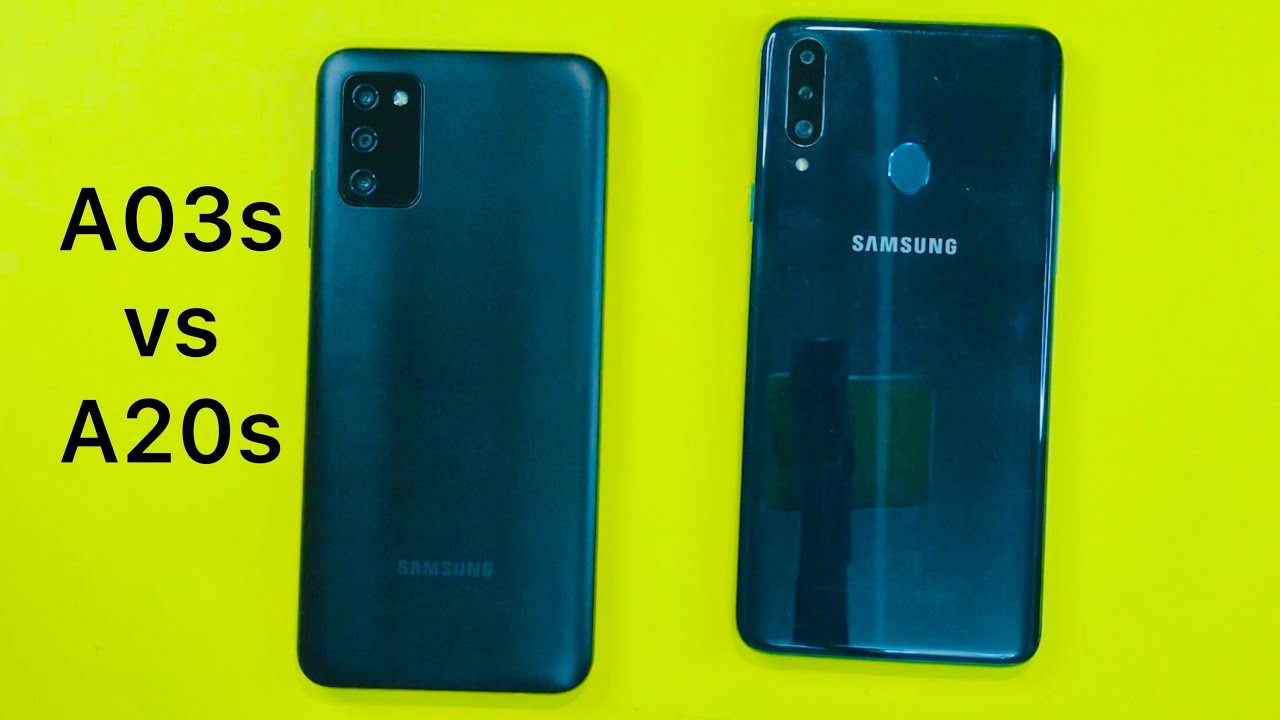 Samsung Galaxy A03s vs Samsung Galaxy A20s