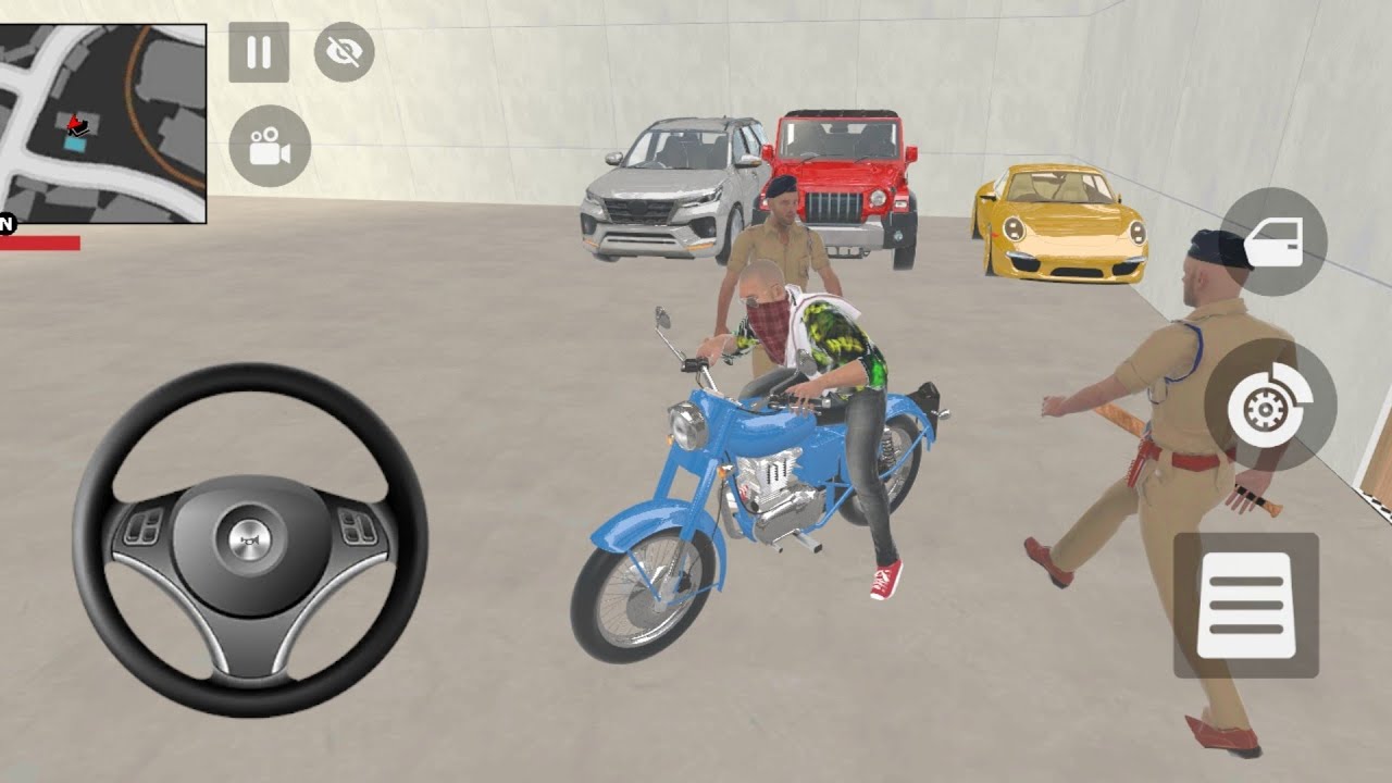indian Theft Auto🤑 SimulatorFranklin Modified😱 Thar Purchase in Indian🇳🇪 Showroom bike Game🎮
