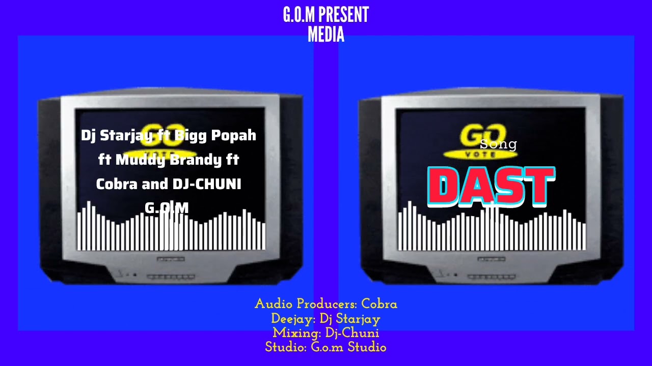 Dj Starjay ft Bigg Popah ft Muddy Brandy ft Cobra & Dj-Chuni - Dast (official_audio)