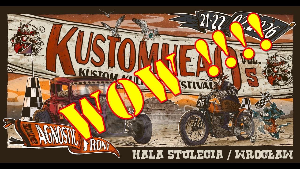 KUSTOMHEAD Wrocław 2026 - część pierwsza.