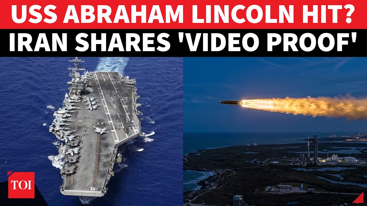 'DIRECT HIT': Iran's Cruise Missile Bombards US Aircraft Carrier Abraham Lincoln In Stunning Strike?