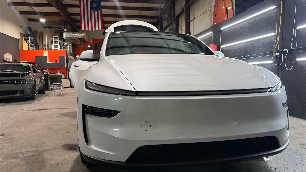 Tesla Rock Chip And Clear Coat services | LeJeune Ceramic Coating & Paint Protection | Marietta GA