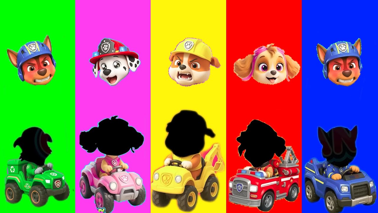Wrong eyes👀 NEW EPISODES/ Sheriff Labrador x Rocky & BabyBoss Puzzle Wrong HeadsEYE PUZZLE WORLD