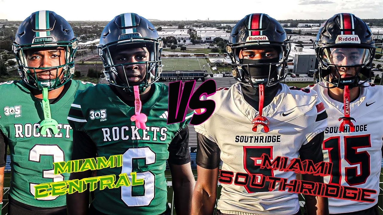 OMG‼️ This Game Will Have You On The Edge Of Your Seat 😳 Must 👀 Miami Central 🚀 Vs Southridge ⚔️ 