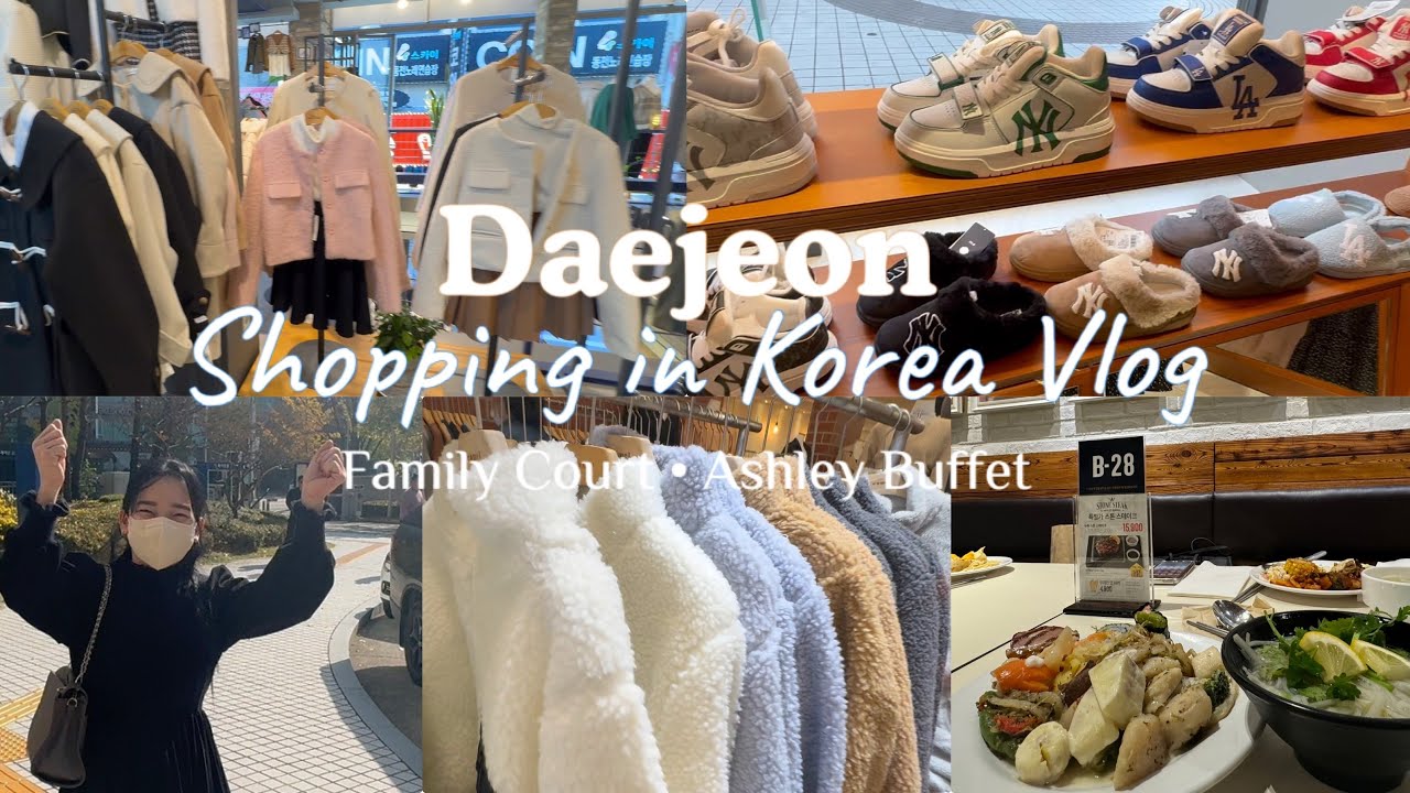 SHOPPING IN KOREA 🇰🇷 | DAEJEON UNDERGROUND MALL | #shopping #koreanfood #nocopyrightmusic
