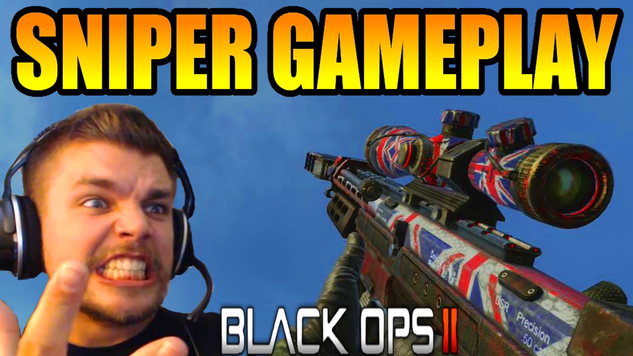 Black ops 2 : Sniper DSR50 Gameplay | SkyRRoZ