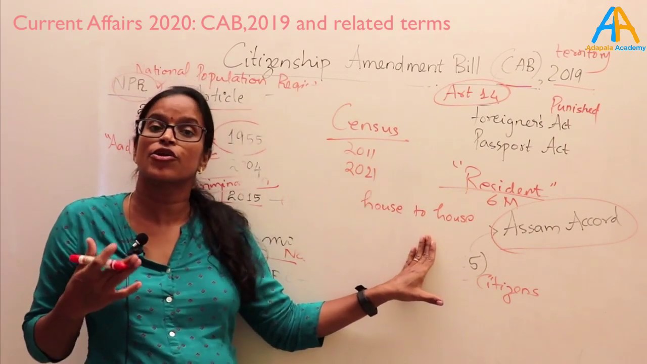 Current Affairs || ESE 2021 || CSE || IRMS || Citizenship Amendment Bill and related issues
