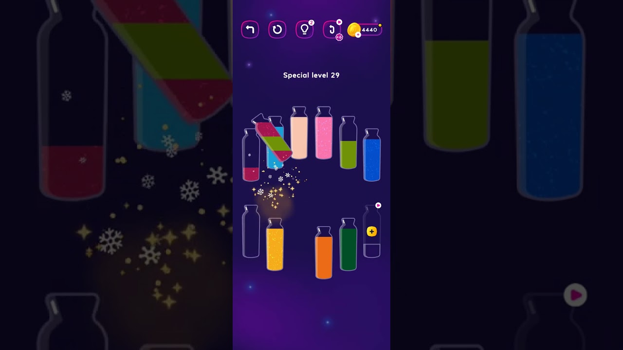 water sort puzzle - Get color special level 29