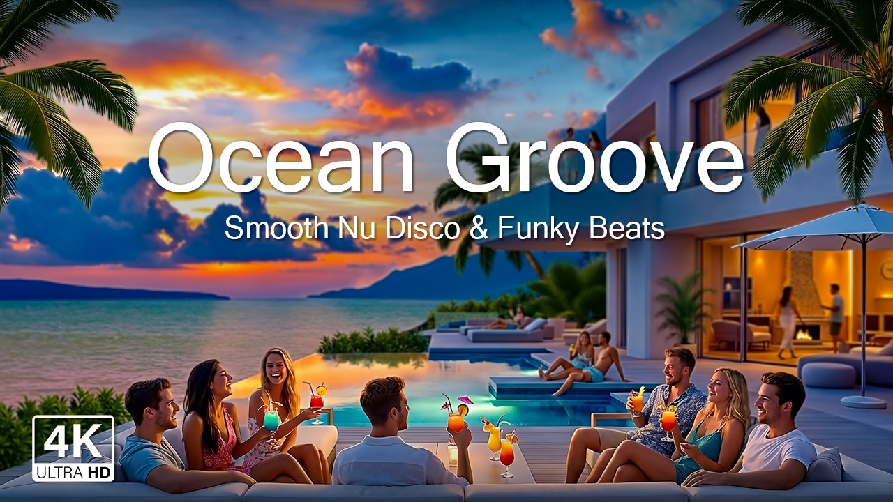 Ocean Moonlight Calm • Smooth Nu Disco & Funk Groove