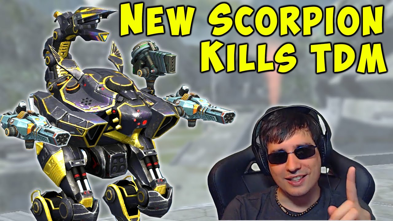 New SCORPION Robot Kills TEAM DEATHMATCH - War Robots Gameplay Mk2 WR