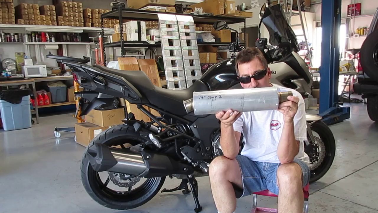 Kawasaki Versys 1000 Holeshot Slp-on Sound Test