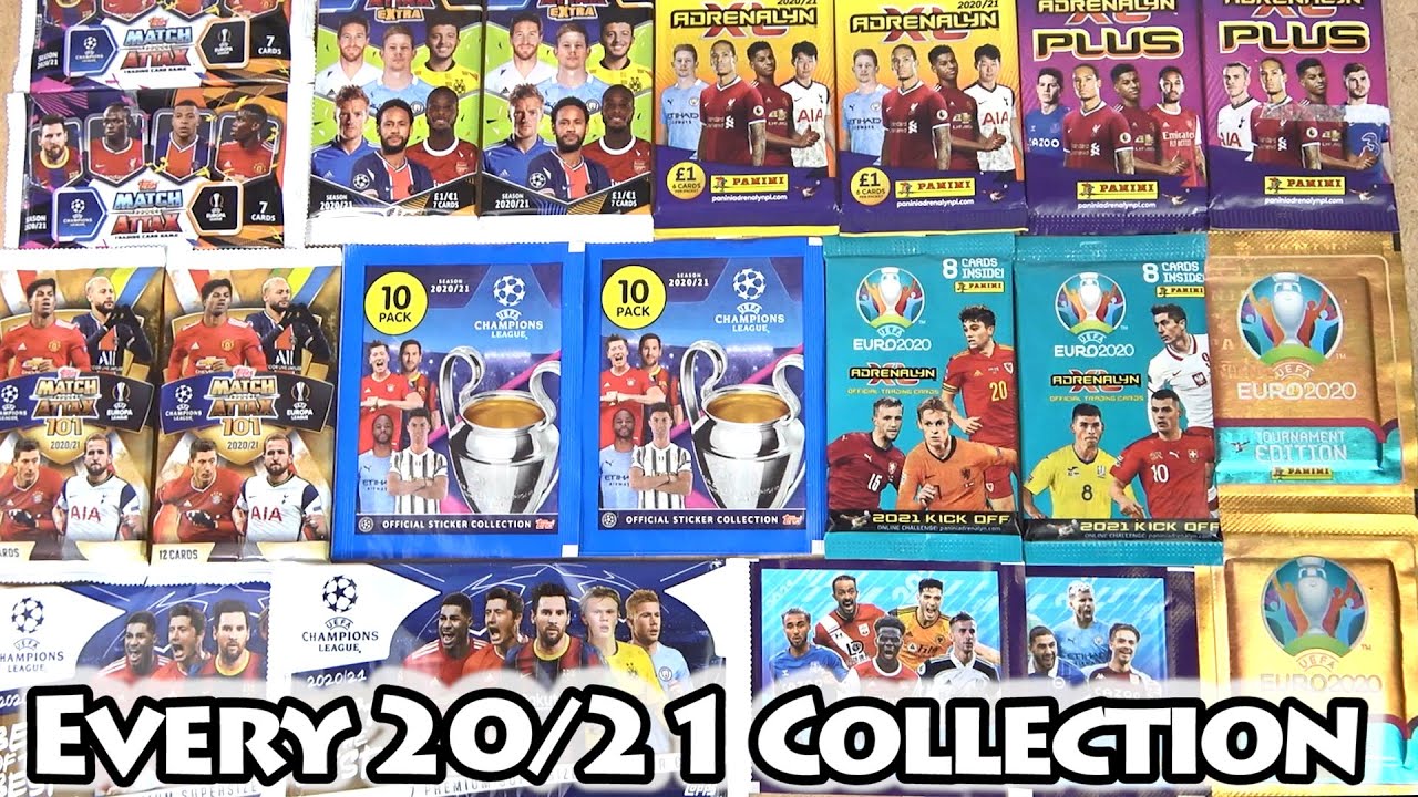 Opening Every 2020/21 Collection | Topps & Panini | Premier League | Champions League | Euro2020